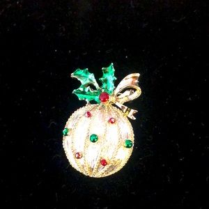 Gerry’s Christmas Ornament brooch.